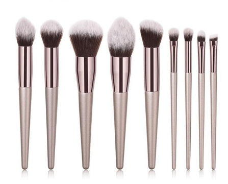 Champagne Gold Makeup Brush Set