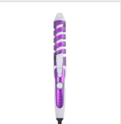 Mini Curling Iron Automatic Spiral Anti-Scald Ceramic 10-segment