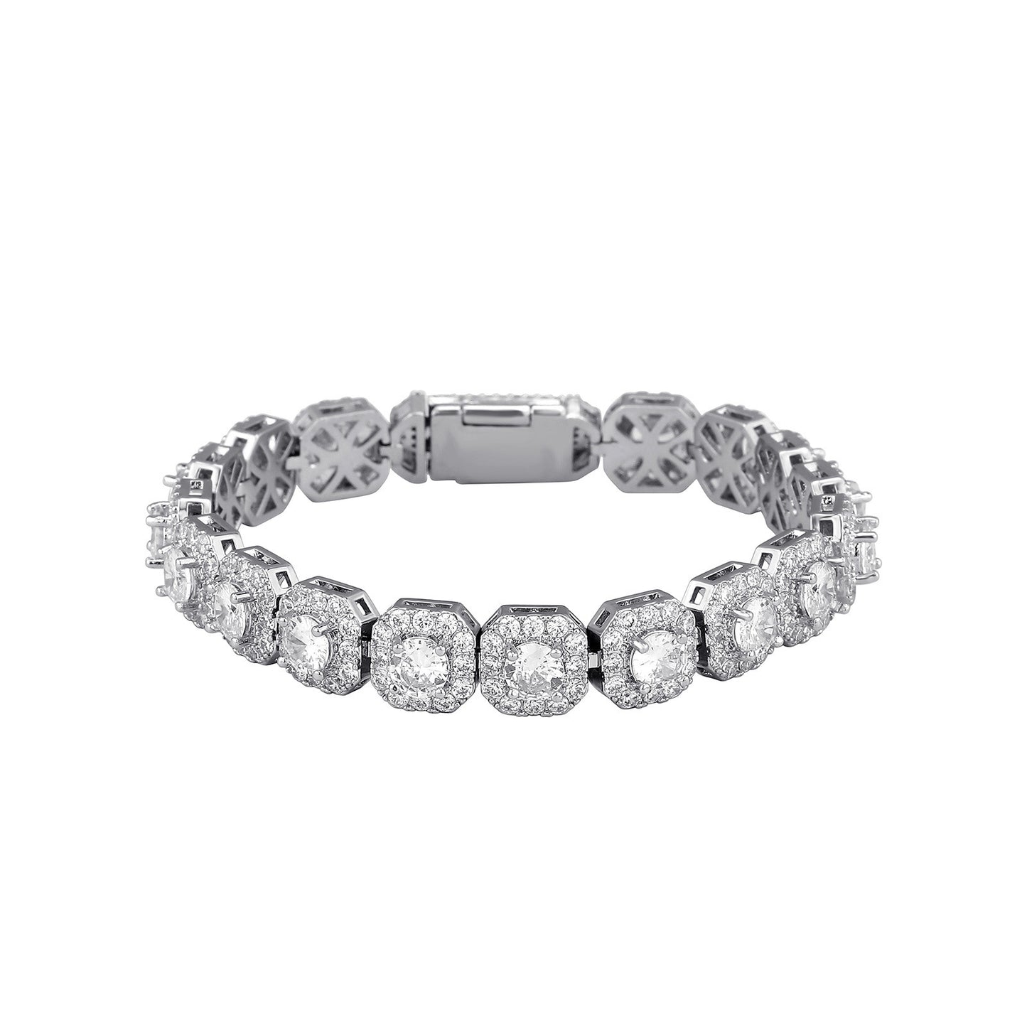 Zircon Flip Trendy Men's Cuban Bracelet