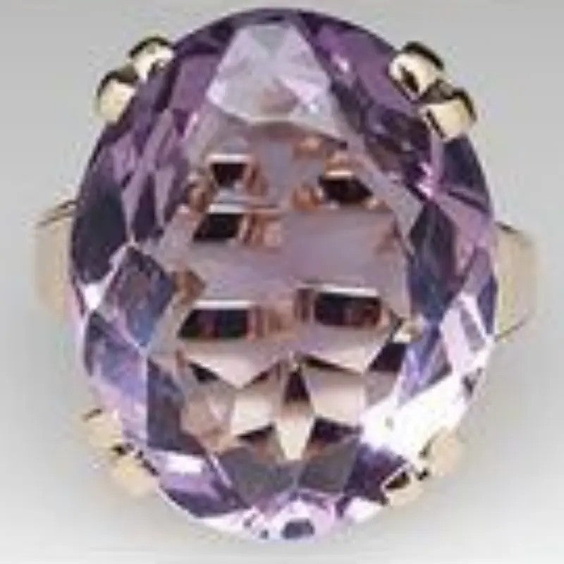 Retro Simple And Exaggerated Unique Women Ring