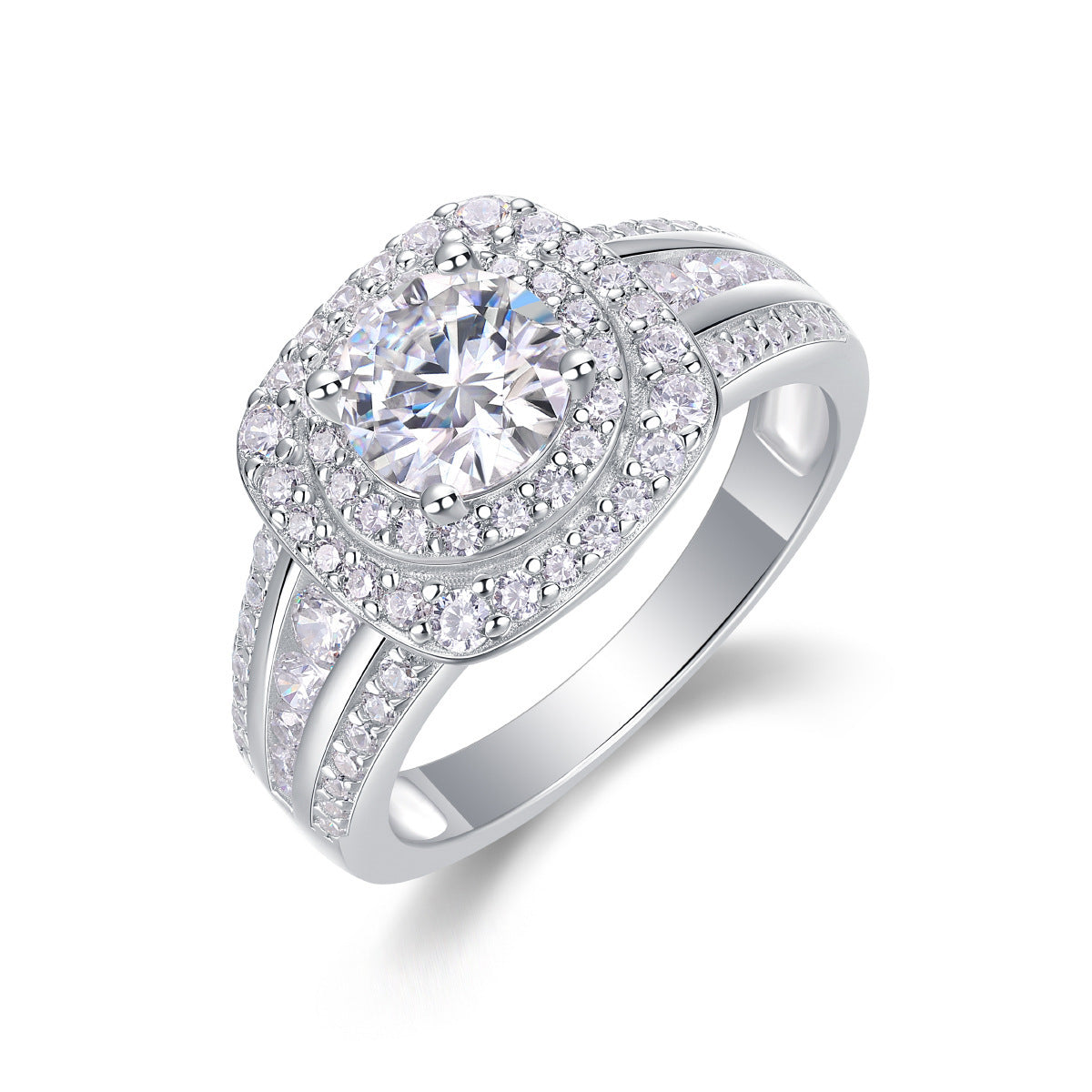 Moissanite Men's Ring Advanced Light Luxury
