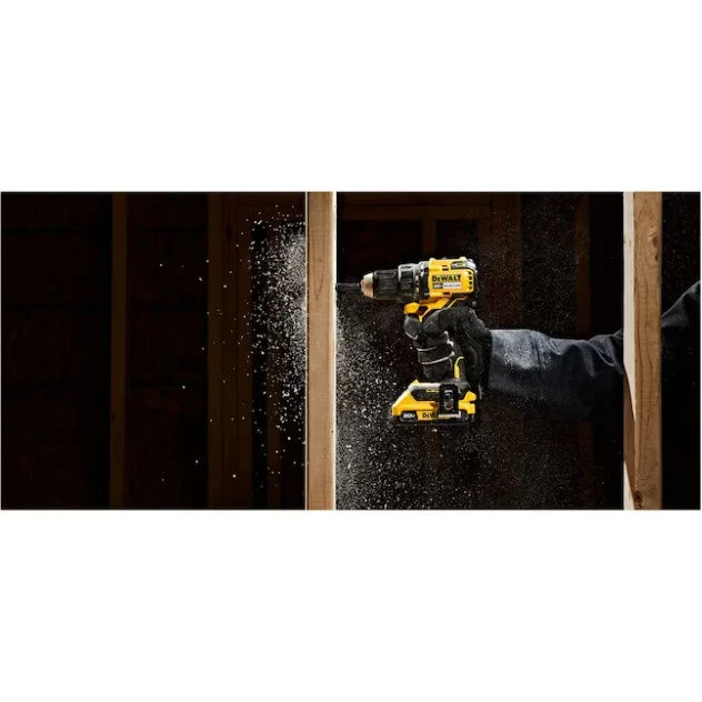 DEWALT 20V MAX Brushless Drill Kit Battery Charger Bag