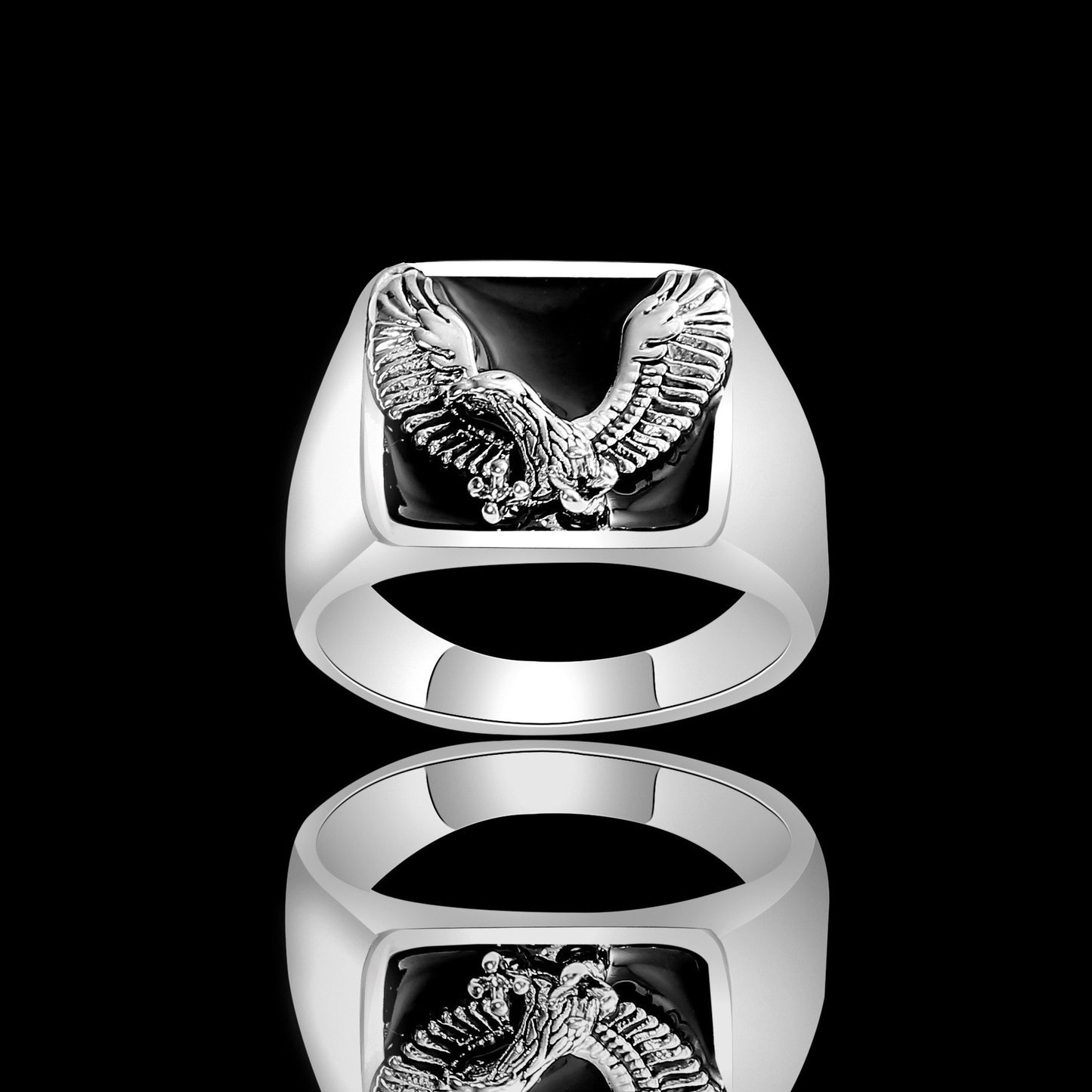 Flying Eagle Domineering European And American Men's Ring
