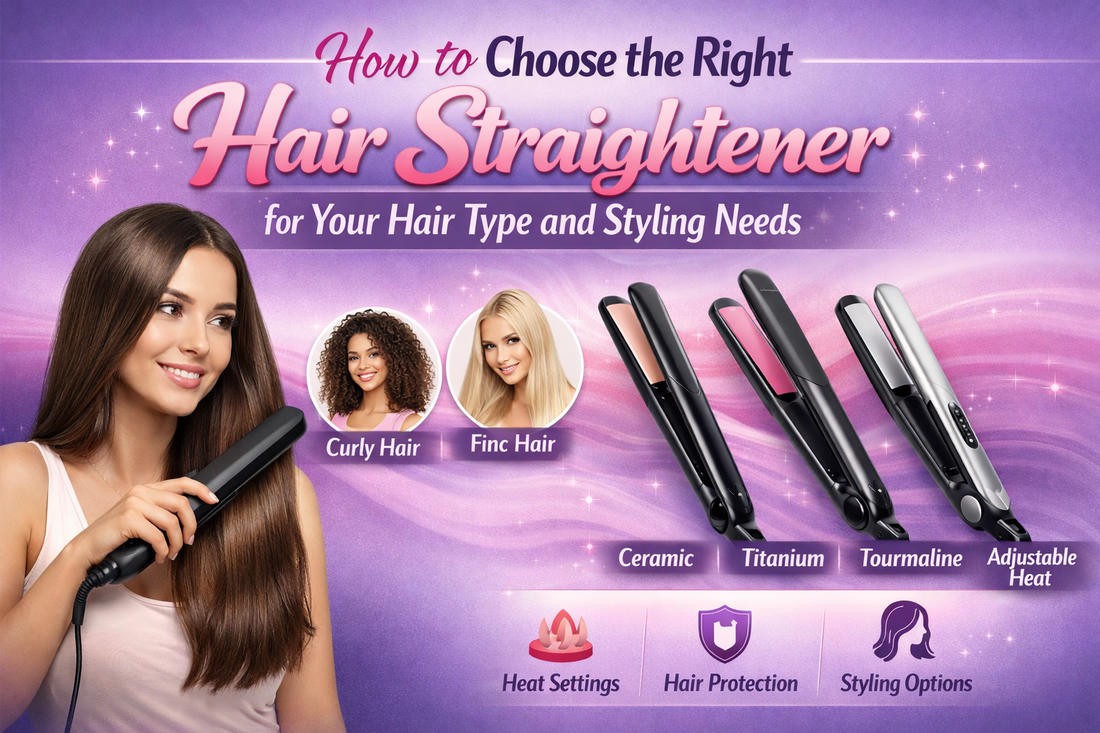 How to Choose the Right Hair Straightener for Your Hair Type and Styling Needs