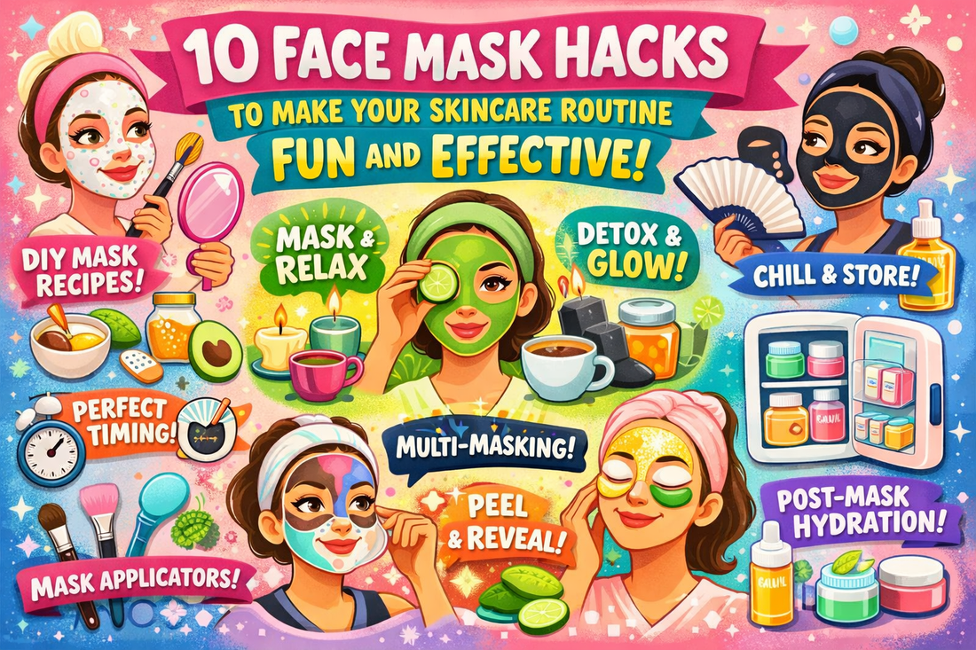10 Face Mask Hacks to Make Your Skincare Routine Fun and Effective