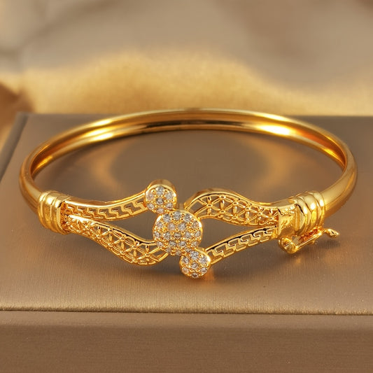 Summer Fashion Multicolor Geometric Cubic Zirconia Ladies' Bracelet