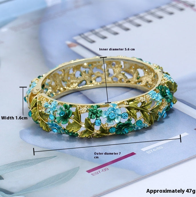 Women's Korean National Style Hollow Painted Bracelet