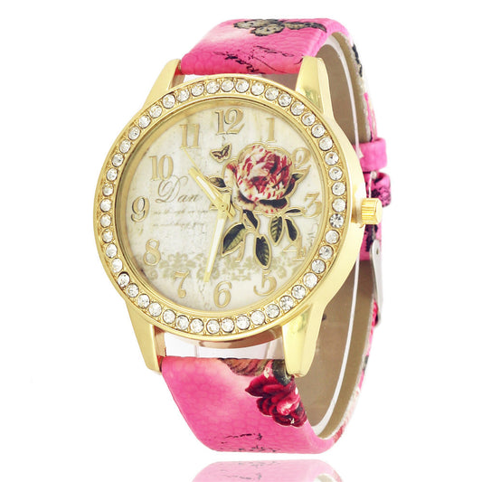 Women's Diamond Rose Watch