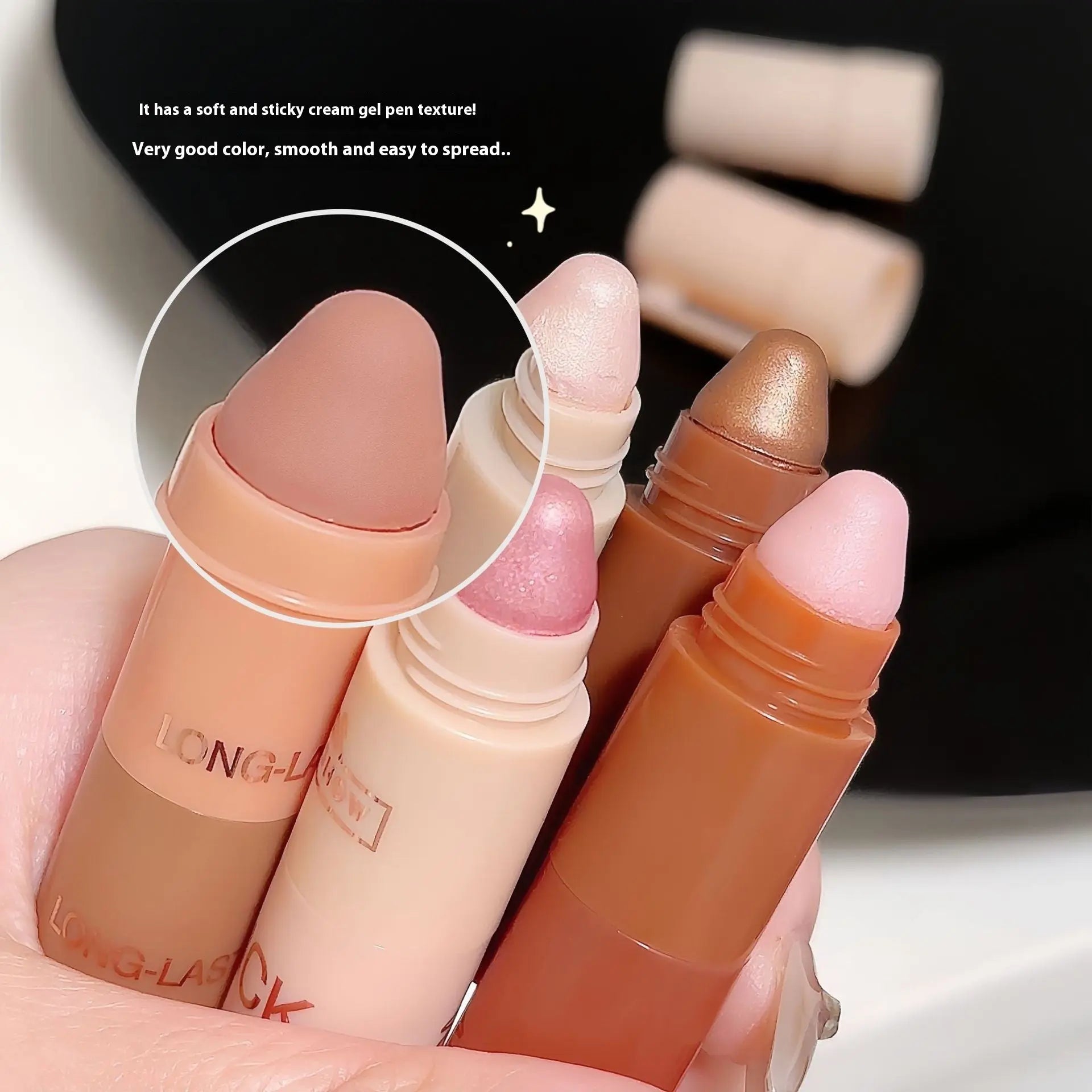 Five And Five Sections Lazy Eyeliner Pen Highlight Plain Face Louisiana Mart