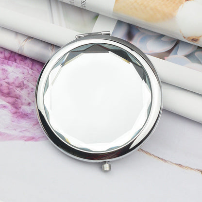 Folding Mirror Double-sided Portable Small Mirror Louisiana Mart