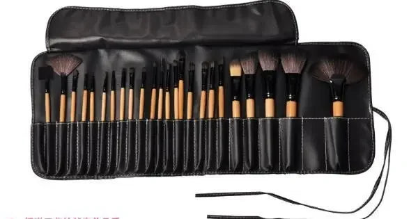 Louisiana Mart 24-Piece Professional Makeup Brush Set with Gift Bag – Face & Eye Tools Louisiana Mart