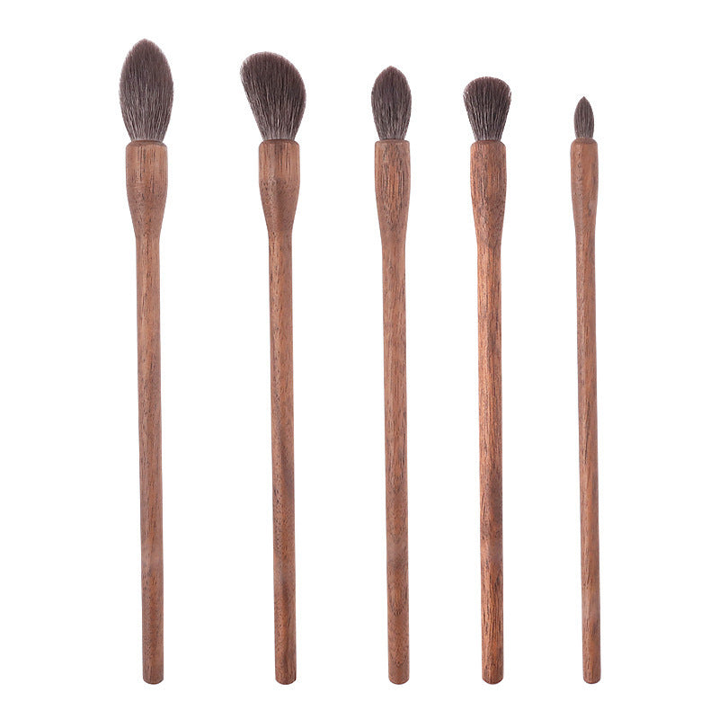 5 Walnut Makeup Brush