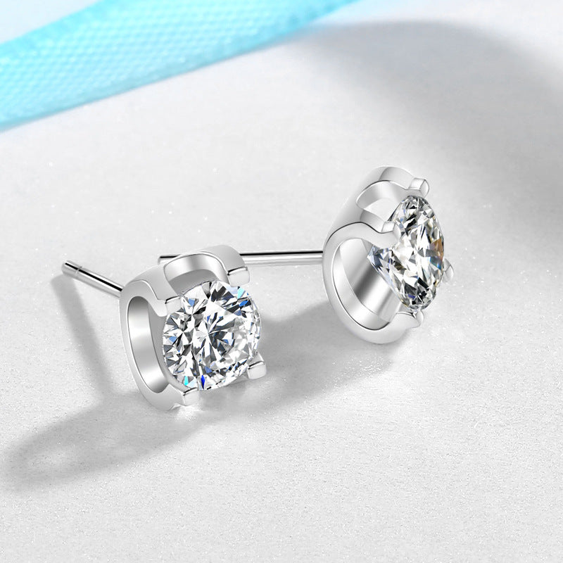 Bullhead Artificial Diamond Women's Stud Earrings