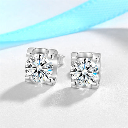 Bullhead Artificial Diamond Women's Stud Earrings