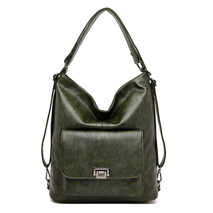 Large Capacity Leather Shoulder Bag
