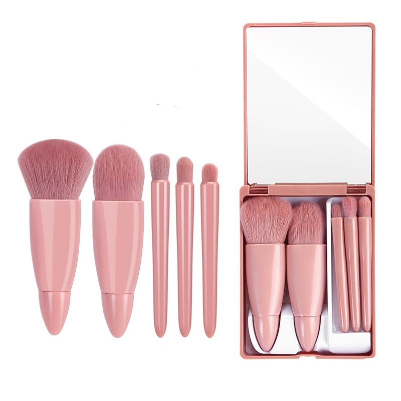 5Pcs Makeup Brushes Tool Set Cosmetic Powder Eye Shadow Foundation Blush Blending Make Up Brush Louisiana Mart