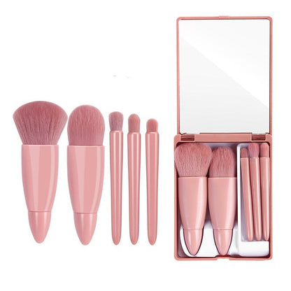 5Pcs Makeup Brushes Tool Set Cosmetic Powder Eye Shadow Foundation Blush Blending Make Up Brush Louisiana Mart