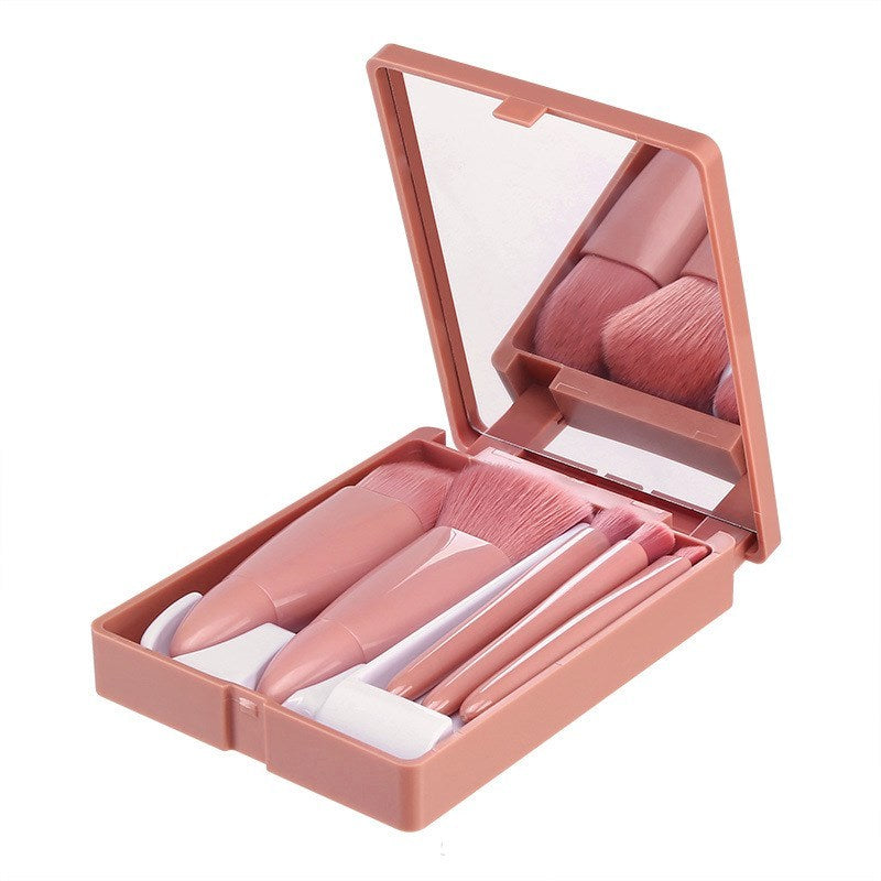 5Pcs Makeup Brushes Tool Set Cosmetic Powder Eye Shadow Foundation Blush Blending Make Up Brush Louisiana Mart