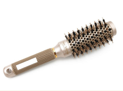 Round Barrel Brush Ceramic Ion Hair Styling Salon Comb
