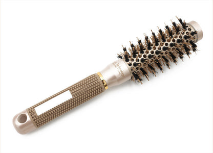 Round Barrel Brush Ceramic Ion Hair Styling Salon Comb