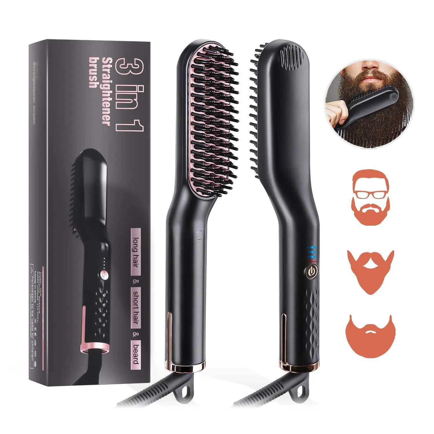 Hair Styling Comb Hair Straightener Comb Hair Straightener Louisiana Mart