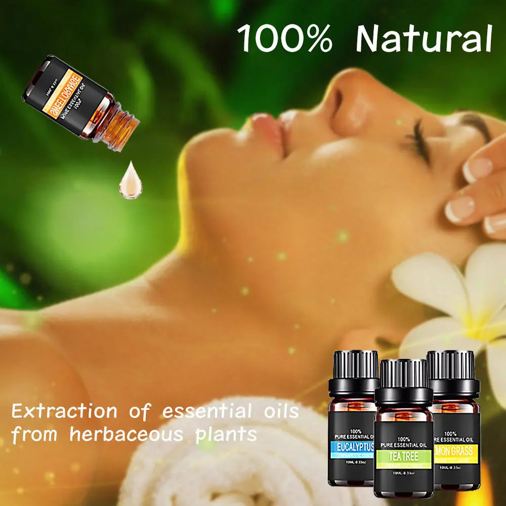 Organic Essential Oils Set Top Sale  Natural Therapeutic Grade Aromatherapy Oil Gift Kit For Diffuser Louisiana Mart