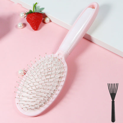 Air Comb Detangles Hair Reduces Static Massage Scalp Cushion