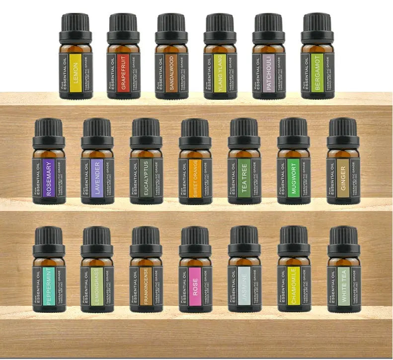 Aromatherapy Candle, Essential Oil, Ginger, Wormwood, Rose Sandalwood Essential Oil, Fragrant, Single Plant Oil, Fragrance Box. Louisiana Mart
