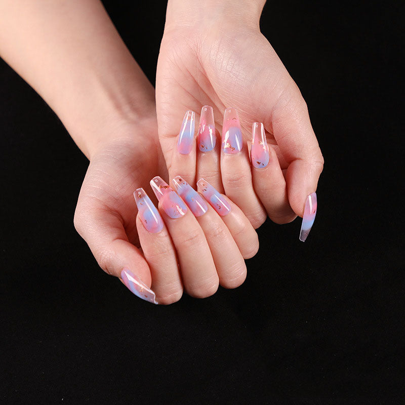 Wearing Nails, Fake Nails, Finished Ballet Nails, Cross-Border Transmission For Nail Nails To Wear 24 pieces