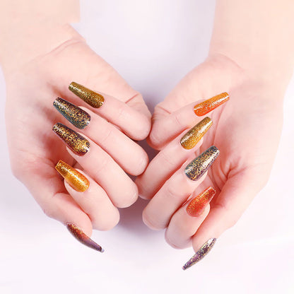 Wearing Nails, Fake Nails, Finished Ballet Nails, Cross-Border Transmission For Nail Nails To Wear 24 pieces