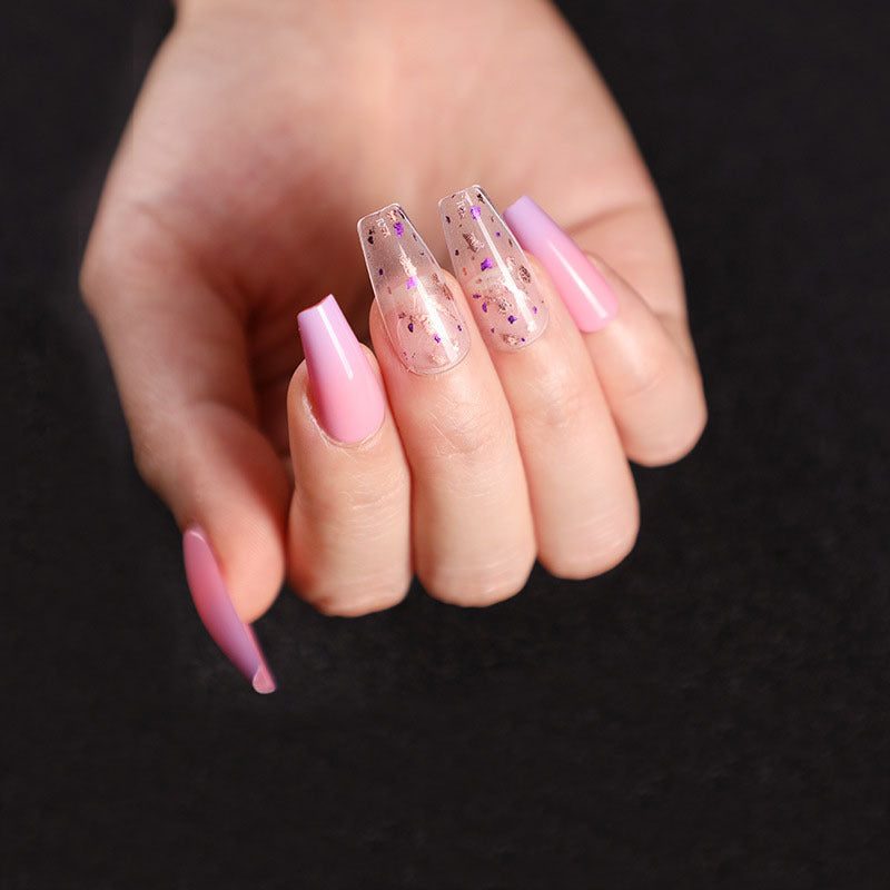 Wearing Nails, Fake Nails, Finished Ballet Nails, Cross-Border Transmission For Nail Nails To Wear 24 pieces