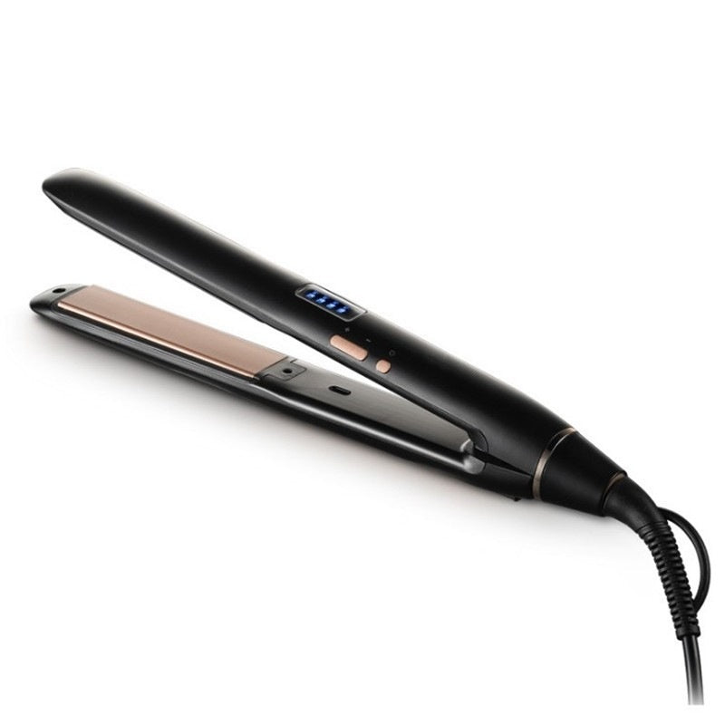 Hair Curler and Straightener 2-in-1 Dual-Use Air Bangs