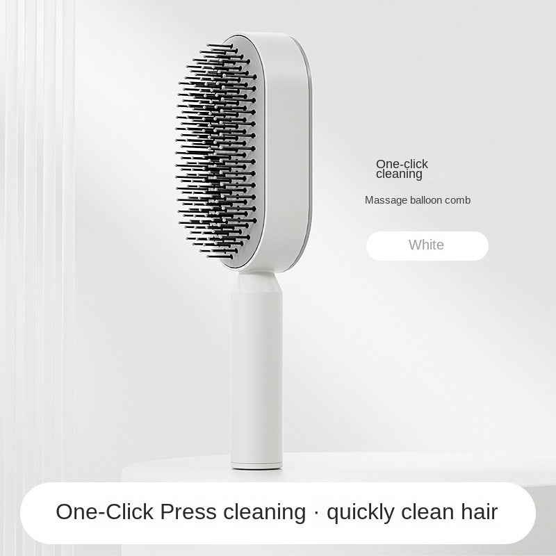 Women Fashion 3D Hair Growth Comb Hairbrush Self-Cleaning Hair Brush  Self Cleaning Hair Brush For Women Massage Scalp Promote Blood Circulation Anti Hair Loss Louisiana Mart