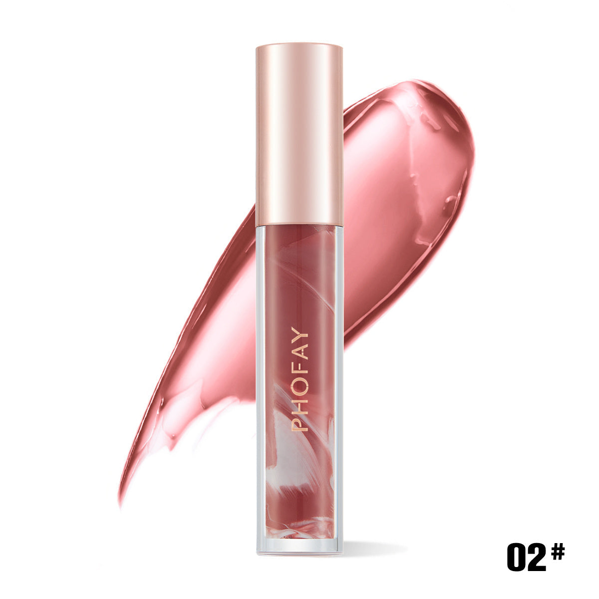 PHOFAY Rose Blooming Hydrating Lip Gloss Louisiana Mart