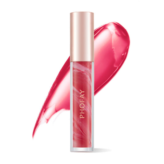 PHOFAY Rose Blooming Hydrating Lip Gloss Louisiana Mart
