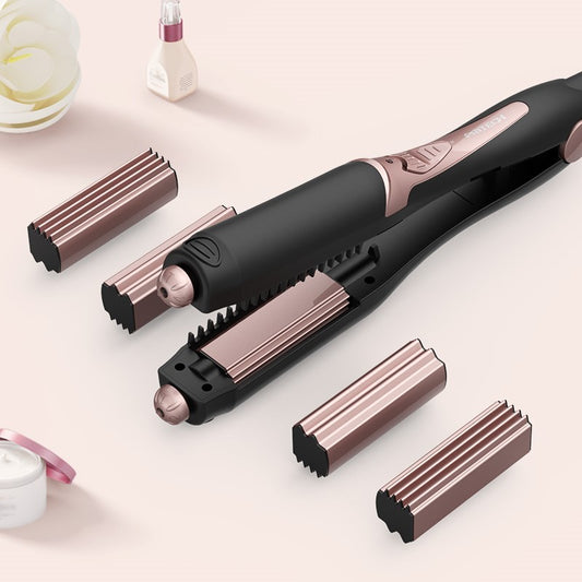 Electric Curling Iron Hair Straightener 4-in-1 Styling Tool