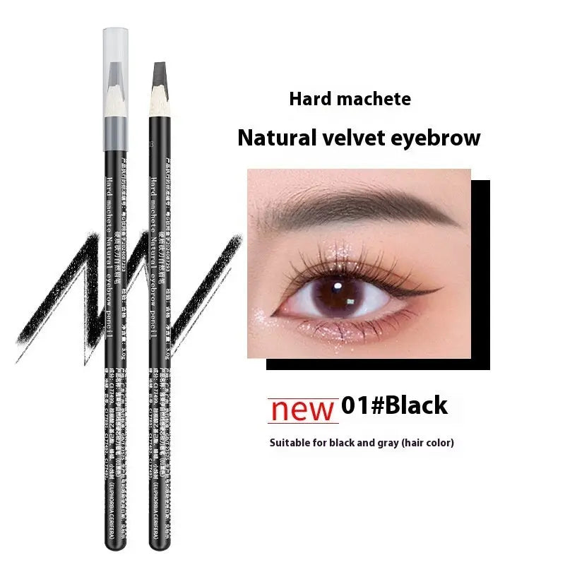 Hard Core Wild Eyebrow Pencil Waterproof And Sweatproof Distinct Look Louisiana Mart