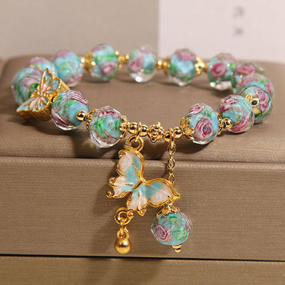 Female Versatile New Chinese Rose Garden Bracelet