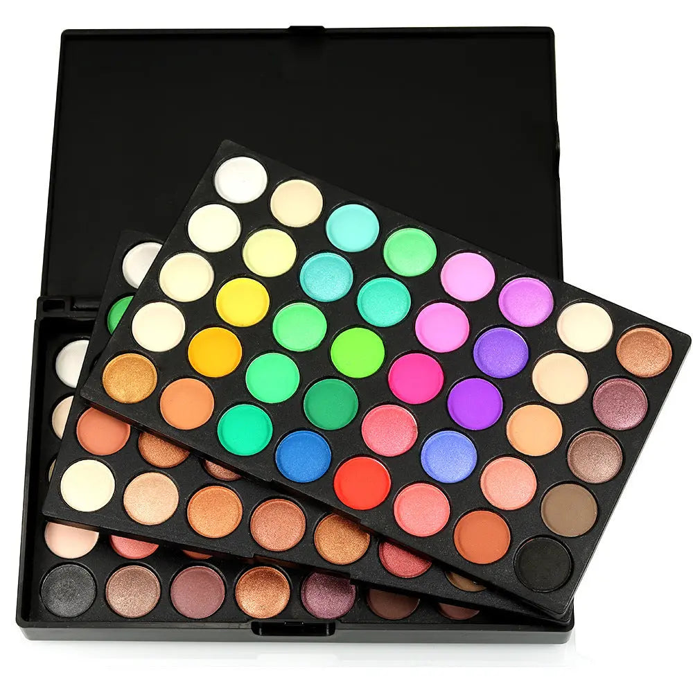 Perfect Professional 120 Colors Eye Shadow Palette Hot Fashion Cosmetic Powder Soft Matt Eyeshadow Palettes Beauty Makeup Set Louisiana Mart