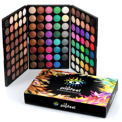 Perfect Professional 120 Colors Eye Shadow Palette Hot Fashion Cosmetic Powder Soft Matt Eyeshadow Palettes Beauty Makeup Set Louisiana Mart