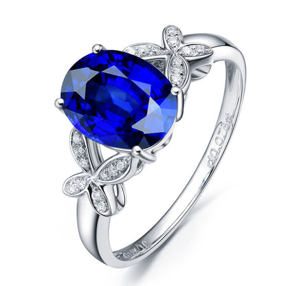 Women's 18k Rose Golden Butterfly Ring