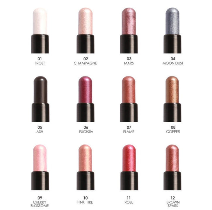 Focallure 12 colors Eyeshadow Eyeliner Pencil In One