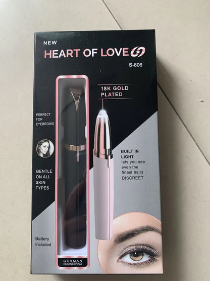 Dermatologist approved Flawlessly Brows Electric Eyebrow Remover Louisiana Mart