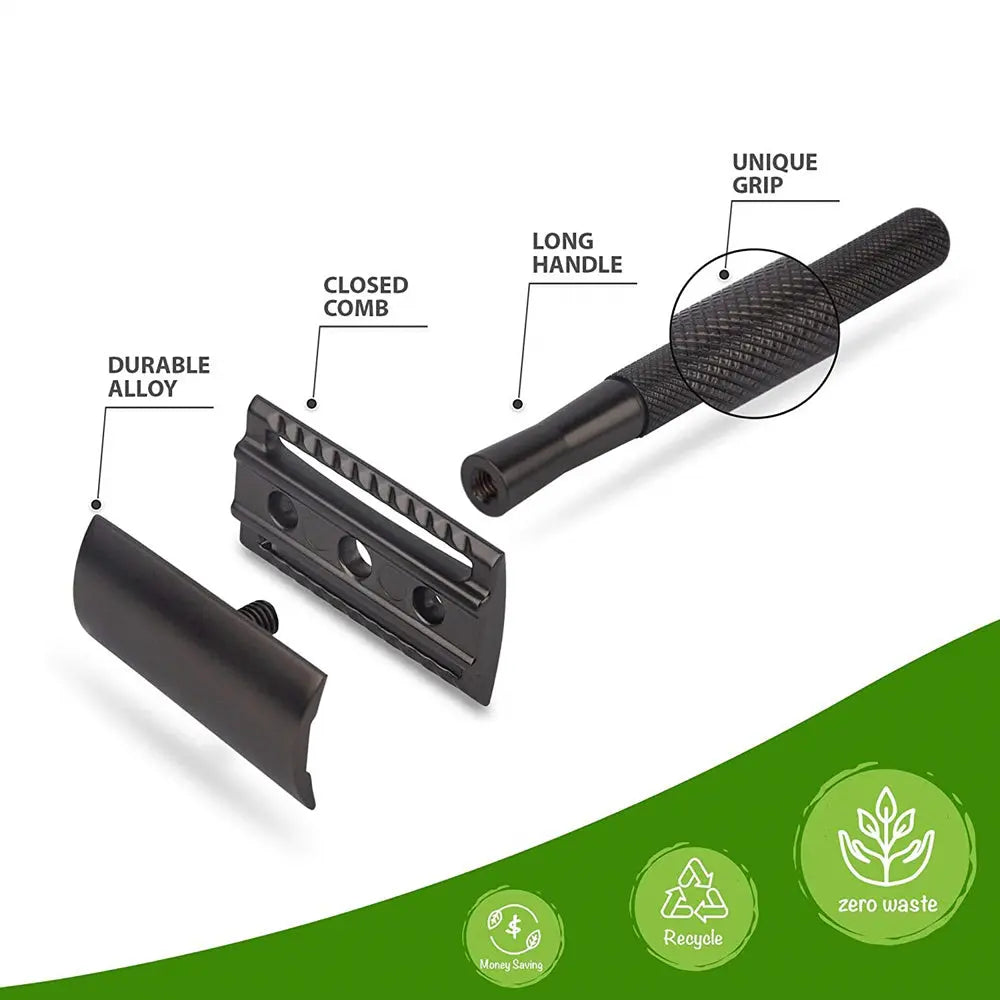 Manual vintage razor men's razor metal gift Louisiana Mart