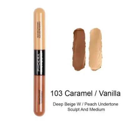 Double Heads Are Suitable For Any Skin Type Natural Color Brightening Liquid Concealer Louisiana Mart