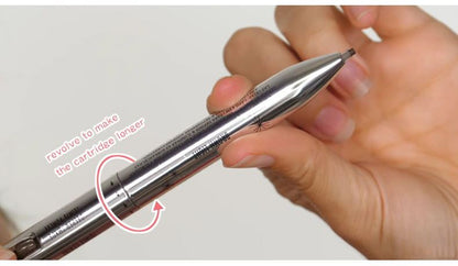 spinning round pencil