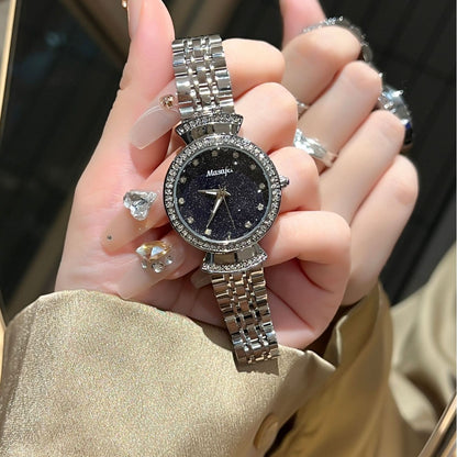 Women's Marble Dial Watch