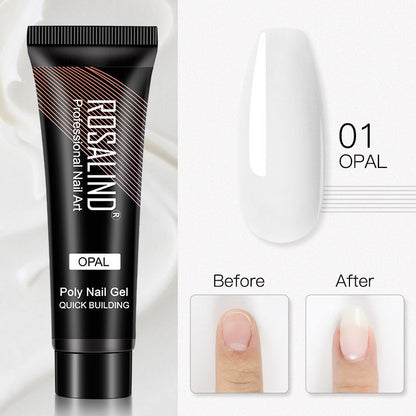 ROSALIND Manicure Extended Glue 15ml Crystal UV Louisiana Mart