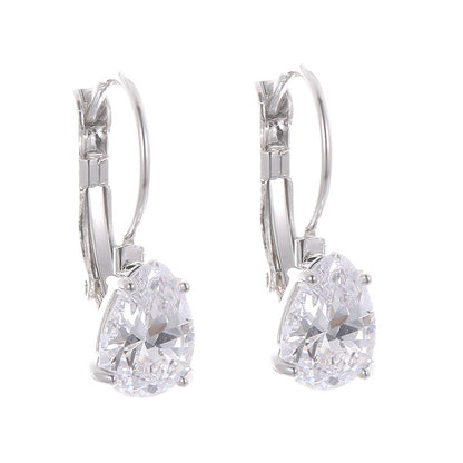 Simple Metal Fashion Earrings Cute Girly Temperamental Ornament