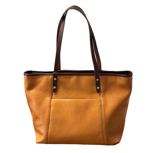Commute Cowhide Leather Single-shoulder Bag